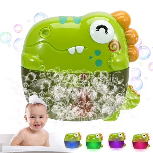 Badewannenspielzeug Badespielzeug ab 1234 Jahre,Dinosaurier Bubble Badewannenspielzeug mit MusikBadespielzeug Baby Badewanne Spielzeug WasserspielzeugKinder von worahroe