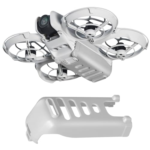Fahrwerk für DJI Neo Leichte Landing Gear Zubehör Drone Batterieschutz Case Cover 2-in-1 für DJI Neo Drone (Grau) von worahroe