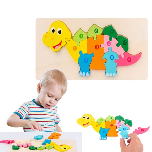 Holzpuzzle Holzspielzeug Puzzle Dinosaurier Spielzeug Stegosaurus Steckpuzzle Montessori Lernspielzeug Jigsaw Geschenk für Kinder Junge Mädchen Holzpuzzle Holzspielzeug Puzzle Dinosaurier Spielzeug Stegosaurus Steckpuzzle Montessori Lernspielzeug Jigsaw Geschenk für Kinder Junge Mädchen von workbees