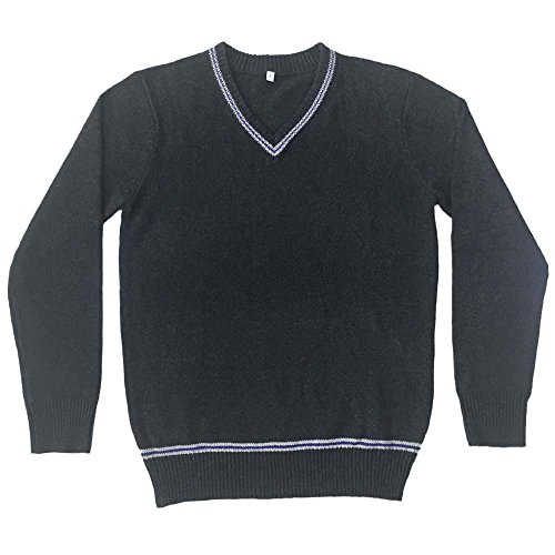 WOTOGOLD Cosplay Kostüme Unisex Weste Pullover Herbst und Winter Weste, Langblau, XX-Large von wotogold