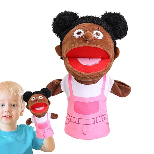 Familienhandpuppenpuppe, Plüschtier-Familienmitgliederpuppen Mit Abnehmbaren Mündern, Weiche Plüschhandpuppen, Familienhandpuppenspiele Für Den Schulunterricht Im Vorschulalter von wqibq