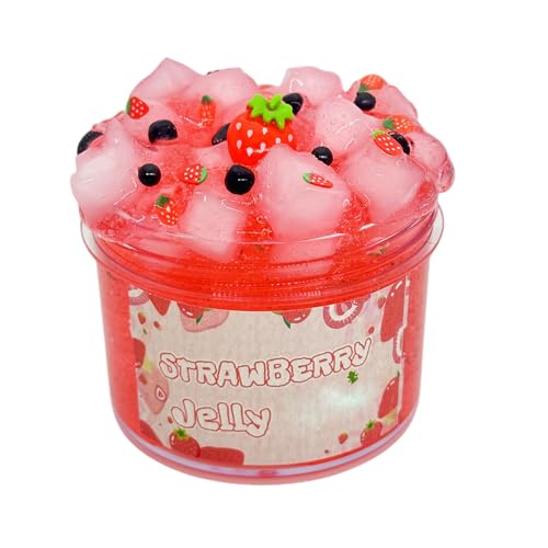 Gelatine-Spielzeug, ideales Geschenk, weicher Schleim, Stressabbau, sensorische Sensorik gegen Extraktion, bunte Dekoration für Kinder und Spaß Gelatine-Spielzeug, ideales Geschenk, weicher Schleim, Stressabbau, sensorische Sensorik gegen Extraktion, bunte Dekoration für Kinder und Spaß von wqibq