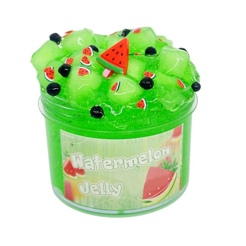 Gelatine-Spielzeug, ideales Geschenk, weicher Schleim, Stressabbau, sensorische Sensorik gegen Extraktion, bunte Dekoration für Kinder und Spaß Gelatine-Spielzeug, ideales Geschenk, weicher Schleim, Stressabbau, sensorische Sensorik gegen Extraktion, bunte Dekoration für Kinder und Spaß von wqibq