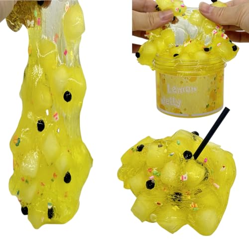 Gelatine-Spielzeug, ideales Geschenk, weicher Schleim, Stressabbau, sensorische Sensorik gegen Extraktion, bunte Dekoration für Kinder und Spaß Gelatine-Spielzeug, ideales Geschenk, weicher Schleim, Stressabbau, sensorische Sensorik gegen Extraktion, bunte Dekoration für Kinder und Spaß von wqibq