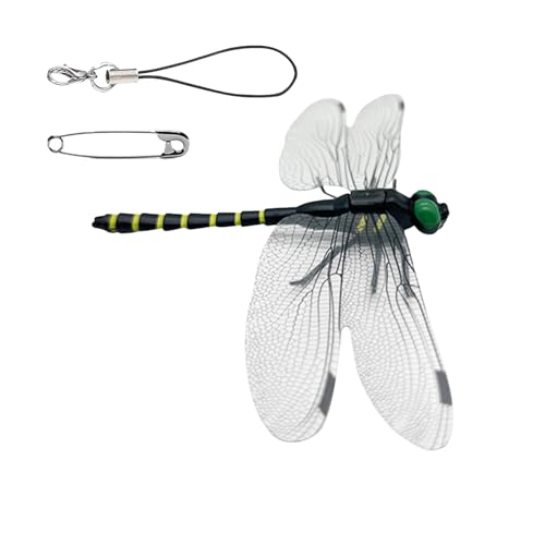 Libellenclip | Große Tiermodelle natürliche organische Insektenverzierungen | Kreatives Bildungsmodell, Dragon-Fly-Spielzeug für Erleuchtung Bildung, Rucksackschmuck, Kinder Libellenclip | Große Tiermodelle natürliche organische Insektenverzierungen | Kreatives Bildungsmodell, Dragon-Fly-Spielzeug für Erleuchtung Bildung, Rucksackschmuck, Kinder von wqibq