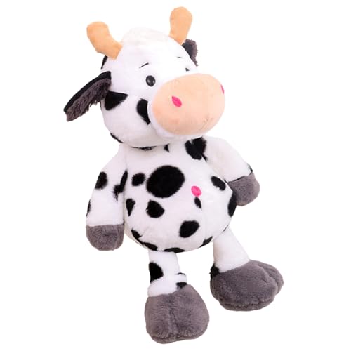 wqibq Cow Soft Plüschtier, kuschelig, süßes Geschenk für Kinder, Stoffstücke, luxuriöse Dekoration zum Schlafen von wqibq