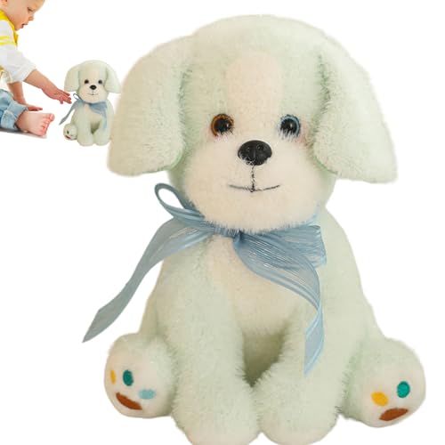 wqibq Gefüllter Tierhund, Hund Plüschpuppe, Huggable Stuffed Animal Toys, Bequeme Bunte Kinder entzückender Begleiter für Ostern, Thanksgiving, Kindertag von wqibq