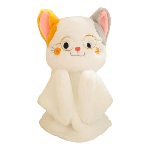 wqibq Handpuppen für Kinder,Interaktive Handpuppe | Mehrzweck-weiche Plüschpuppen Handpuppe Tier,Niedliche ausgestopfte Handpuppe aus Plüsch zum Geschichtenerzählen von wqibq