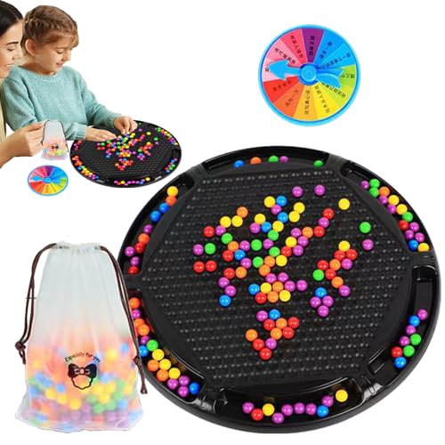 wqibq Intellektuelles Schachbrettspiel,Intellektuelles Schachbrett-Duellspiel | Regenbogenball-Schachbrett,Intellektuelle -Duell-Strategie-Brettspiele, lustige Tischspiele, Familienspiel von wqibq