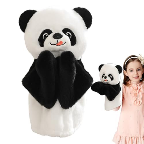 wqibq Interaktive Handpuppe, Handpuppen-Plüschspielzeug | Kreative Plüsch-Boxhandpuppe Handpuppe Tier | Niedliche ausgestopfte Handpuppe aus Plüsch zum Geschichtenerzählen von wqibq