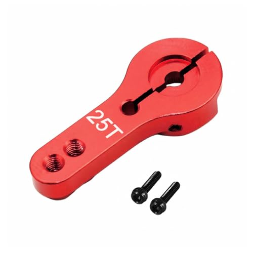 wueiooskj 25T Aluminium RC Servo Arm Horn Für S0150 S3003 S0060 MG 995 MG 996R E9001 25T M3 Metall RC Servo Arm Horn Halb Servo, Rot wueiooskj 25T Aluminium RC Servo Arm Horn Für S0150 S3003 S0060 MG 995 MG 996R E9001 25T M3 Metall RC Servo Arm Horn Halb Servo, Rot von wueiooskj