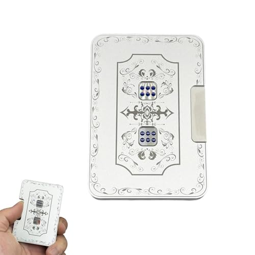 wueiooskj Erleben Sie interaktiven Spaß mit Auto Dice Mechanical Creative Mechanical Dice Mechanical Dice Stress Toy aus Aluminiumlegierung von wueiooskj
