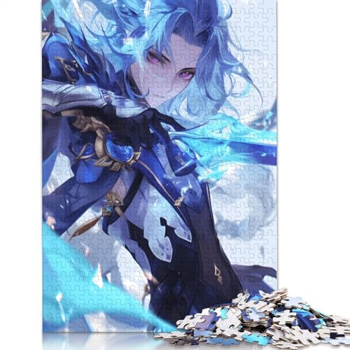 1000-teiliges Puzzle Lernspiele Genshin Impact-Puzzle Papierpuzzle Familienunterhaltungsspielzeug 1000 Teile (38 x 26 cm) von wuzihanptpt