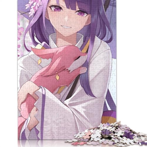 1000-teiliges Puzzle Lernspiele Genshin Impact-Puzzle Papierpuzzle Familienunterhaltungsspielzeug 1000 Teile (38 x 26 cm) von wuzihanptpt