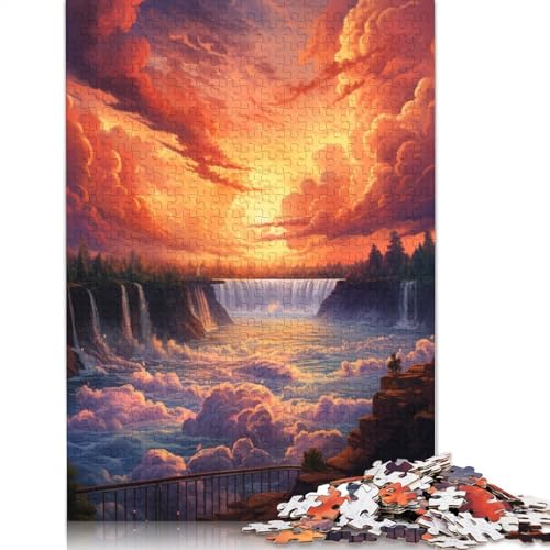 Puzzle 1000 Teile weltberühmte Landschaftspuzzles für Erwachsene Holzpuzzles Heimdekoration 1000 Teile (75 x 50 cm) von wuzihanptpt