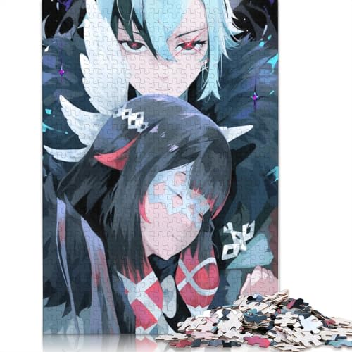 Puzzle Genshin Impact Columbina 1000 Teile Holzpuzzle für Erwachsene und Kinder ab Jahren tolles Geschenk für Erwachsene 1000 Teile (75 x 50 cm) von wuzihanptpt