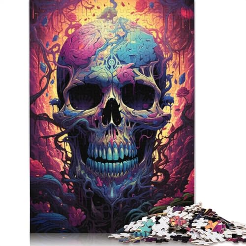 Puzzle für Erwachsene „Die farbenfrohe Psychedelie des Waldgeistes“ 1000 Teile Puzzle für Erwachsene und Kinder Papierpuzzle für Erwachsene und Kinder Lernspiel Herausforderungsspielzeug von wuzihanptpt