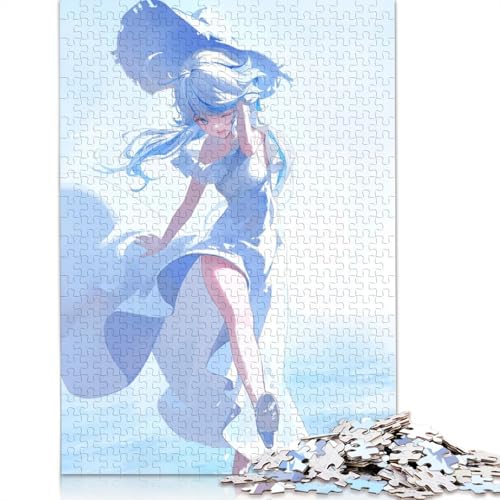 Puzzle für Erwachsene 1000 Teile Genshin Impact Puzzle für Kinder Holzpuzzle Lernspiel 1000 Teile (75 x 50 cm) von wuzihanptpt