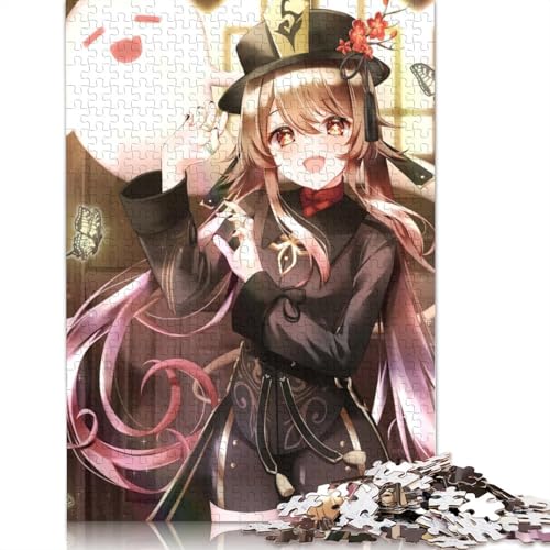 Puzzle für Erwachsene 1000 Teile Genshin Impact Puzzle für Kinder Papierpuzzle Lernspiel 1000 Teile (38 x 26 cm) von wuzihanptpt