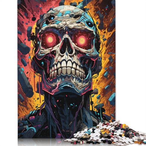 Puzzle für Erwachsene 1000 Teile Mechanisches Skelett-Puzzle für Erwachsene Papierpuzzle anspruchsvolles Spiel 1000 Teile (38 x 26 cm) von wuzihanptpt