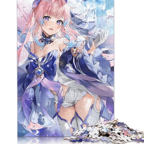 Puzzle für Erwachsene Genshin Impact 1000 Teile Puzzle für Erwachsene und Kinder Holzpuzzle Entspannungspuzzle Spiele 1000 Teile (75 x 50 cm) von wuzihanptpt
