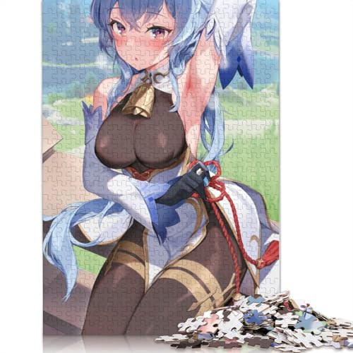 Puzzle für Erwachsene Genshin Impact 1000 Teile Puzzle für Erwachsene und Kinder Holzpuzzle Entspannungspuzzle Spiele 1000 Teile (75 x 50 cm) von wuzihanptpt