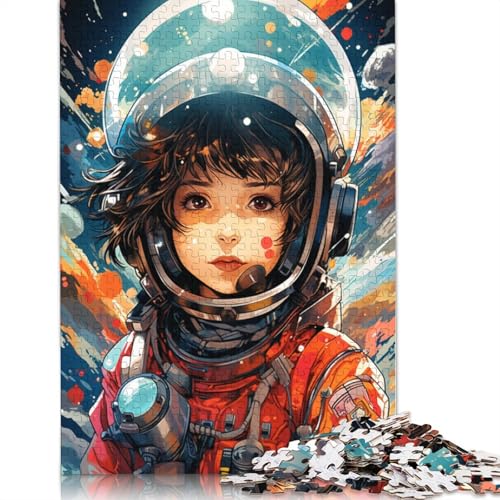 Puzzle für Erwachsene mit 1000 Teilen Astronauten-Puzzle für Erwachsene Papierpuzzle Lernspiel Herausforderungsspielzeug 1000 Teile (38 x 26 cm) von wuzihanptpt