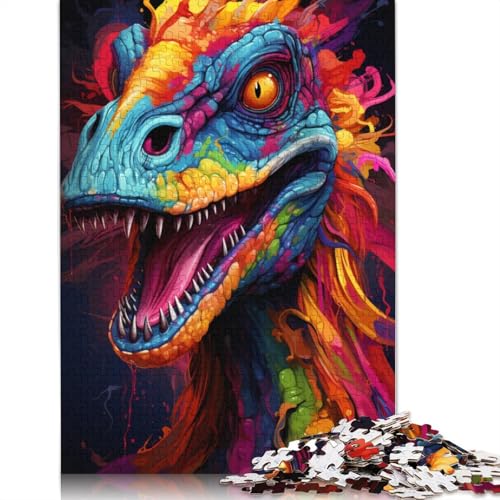 Puzzle für Erwachsene mit 1000 Teilen farbenfrohes psychedelisches Gemälde von Dinosauriern Puzzle für Erwachsene Holzpuzzle Puzzle für Erwachsene Lernspiel Herausforderungsspielzeug Puzzle für Erwachsene mit 1000 Teilen farbenfrohes psychedelisches Gemälde von Dinosauriern Puzzle für Erwachsene Holzpuzzle Puzzle für Erwachsene Lernspiel Herausforderungsspielzeug von wuzihanptpt