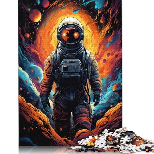 Puzzle für Erwachsene mit 1000 Teilen. Die farbenfrohe Psychedelie der Raumfahrt. Puzzle für Erwachsene. Holzpuzzle. Puzzle für Erwachsene. Lernspiel. Herausforderungsspielzeug. Puzzle für Erwachsene mit 1000 Teilen. Die farbenfrohe Psychedelie der Raumfahrt. Puzzle für Erwachsene. Holzpuzzle. Puzzle für Erwachsene. Lernspiel. Herausforderungsspielzeug. von wuzihanptpt
