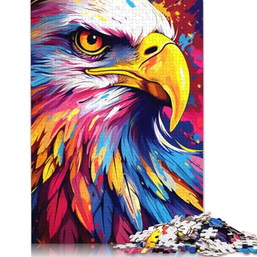 Puzzle für Erwachsene psychedelisches Gekritzel bunter Adler 1000 Teile Puzzle für Erwachsene und Kinder Papierpuzzle für Erwachsene und Kinder Lernspiel Herausforderungsspielzeug Puzzle für Erwachsene psychedelisches Gekritzel bunter Adler 1000 Teile Puzzle für Erwachsene und Kinder Papierpuzzle für Erwachsene und Kinder Lernspiel Herausforderungsspielzeug von wuzihanptpt