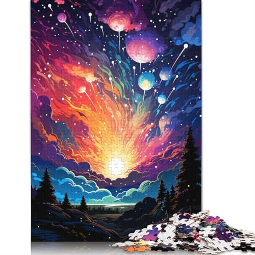 Puzzle für Fantasiegemälde-Landschaft 1000 Teile Puzzle aus Papier Puzzle für Erwachsene und Kinder ab Jahren Unterhaltung 1000 Teile (38 x 26 cm) von wuzihanptpt