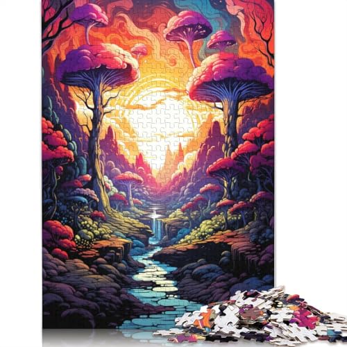 Puzzle für Fantasielandschaft unter Sonnenuntergang 1000-teiliges Puzzle für und Kinder Holzpuzzle für und Kinder ab einem Alter von 1000 Jahren tolles Geschenk für Puzzle für Fantasielandschaft unter Sonnenuntergang 1000-teiliges Puzzle für und Kinder Holzpuzzle für und Kinder ab einem Alter von 1000 Jahren tolles Geschenk für von wuzihanptpt