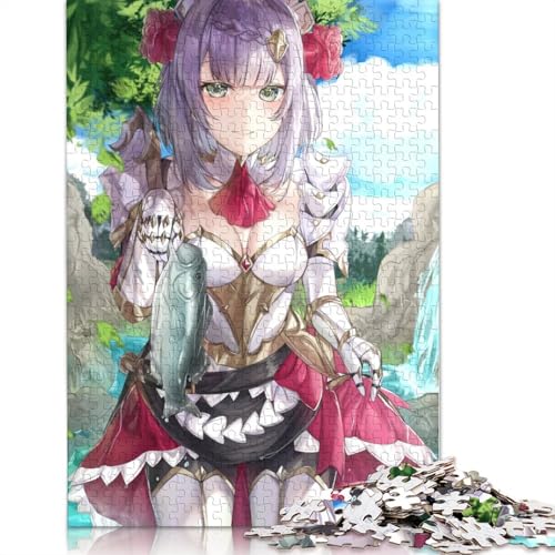 Puzzle für Genshin Impact 1000 Teile Holzpuzzle für Erwachsene und Kinder ab Jahren Lernspiel Herausforderungsspielzeug 1000 Teile (75 x 50 cm) von wuzihanptpt