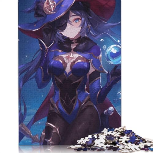 Puzzle für Genshin Impact 1000 Teile Papierpuzzle für Erwachsene und Kinder ab Jahren Lernspiel Herausforderungsspielzeug 1000 Teile (38 x 26 cm) von wuzihanptpt