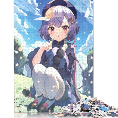 Puzzle für Genshin Impact 1000 Teile Papierpuzzle für Erwachsene und Kinder ab Jahren Lernspiel Herausforderungsspielzeug 1000 Teile (38 x 26 cm) von wuzihanptpt