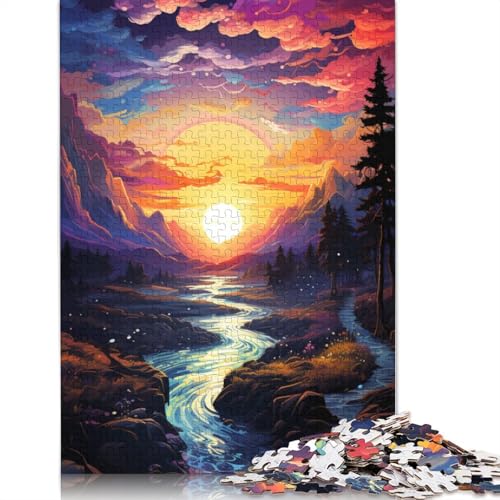 Puzzle für farbenfroher Psychedelischer Fantasie-Sonnenuntergang 1000-teiliges Puzzle für Holzpuzzle für und Kinder schwierige und schwere Puzzles für Frauen und Männer Puzzle für farbenfroher Psychedelischer Fantasie-Sonnenuntergang 1000-teiliges Puzzle für Holzpuzzle für und Kinder schwierige und schwere Puzzles für Frauen und Männer von wuzihanptpt