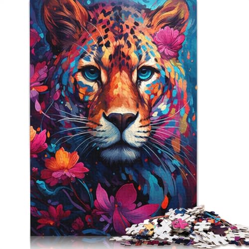 Puzzle für farbenfroher Psychedelischer Gepard 1000-teilig Puzzle für und Kinder Holzpuzzle für und Kinder ab einem Alter von 1000 Jahren tolles Geschenk für Puzzle für farbenfroher Psychedelischer Gepard 1000-teilig Puzzle für und Kinder Holzpuzzle für und Kinder ab einem Alter von 1000 Jahren tolles Geschenk für von wuzihanptpt