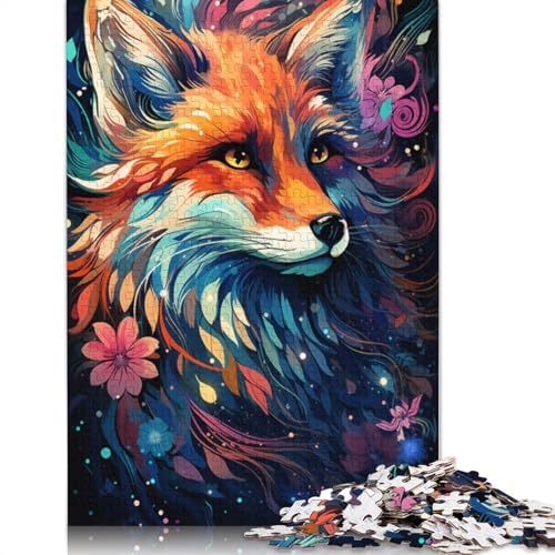 Puzzle für farbenfrohes psychedelisches Fuchstier 1000 Teile Puzzle für und Kinder Holzpuzzle für und Kinder ab einem Alter von 1000 Teilen tolles Geschenk für Puzzle für farbenfrohes psychedelisches Fuchstier 1000 Teile Puzzle für und Kinder Holzpuzzle für und Kinder ab einem Alter von 1000 Teilen tolles Geschenk für von wuzihanptpt