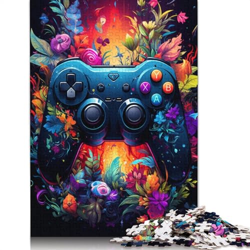 Puzzle mit 1000 Teilen für Erwachsene Bunte Gamepad-Puzzles für Erwachsene Holzpuzzles Puzzle – anspruchsvolles Spiel 1000 Teile (75 x 50 cm) von wuzihanptpt