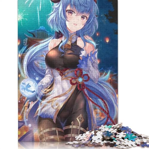 Puzzle mit 1000 Teilen für Erwachsene. Genshin Impact-Puzzles für Erwachsene. Holzpuzzles. Puzzle – anspruchsvolles Spiel 1000 Teile (75 x 50 cm). von wuzihanptpt