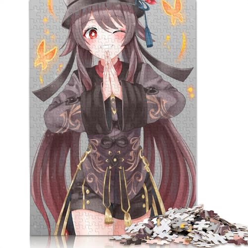 Puzzle mit 1000 Teilen für Erwachsene. Genshin Impact-Puzzles für Erwachsene. Papierpuzzles. Puzzle – anspruchsvolles Spiel 1000 Teile (38 x 26 cm). von wuzihanptpt