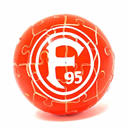 Windworks 5 cm Puzzleball 27 Teile Fußball Bundesliga mit Vereinslogo (F95 Fortuna Düsseldorf) von www.windworks.eu