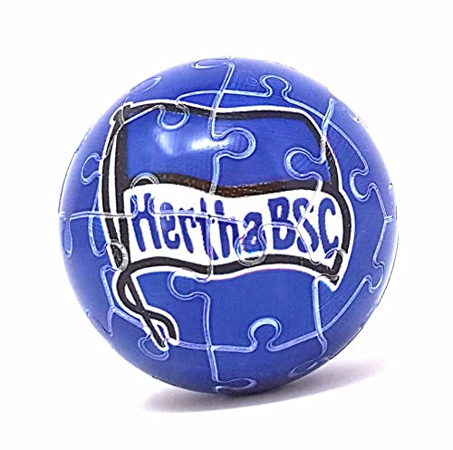 Windworks 5 cm Puzzleball 27 Teile Fußball Bundesliga mit Vereinslogo (Hertha BSC) von www.windworks.eu
