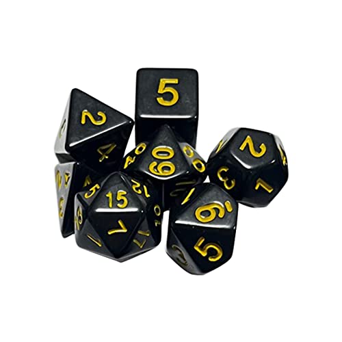 xbiez 7-teiliges DND Würfel Polyeder Würfel Set D&D Würfel Set Für RPG Tischspiele Polyedrische Würfel Bulk Polyeder Würfel Set Polyedrische Würfelformen Für Harz xbiez 7-teiliges DND Würfel Polyeder Würfel Set D&D Würfel Set Für RPG Tischspiele Polyedrische Würfel Bulk Polyeder Würfel Set Polyedrische Würfelformen Für Harz von xbiez