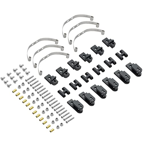 xbiez 1/16 Truck Upgrade Chassis Rahmen Federung Kit Stoßdämpfung Set Für WPL B36 B16 Q60 Q63 Q75 6x6 Teile Und Zubehör 1/16 von xbiez