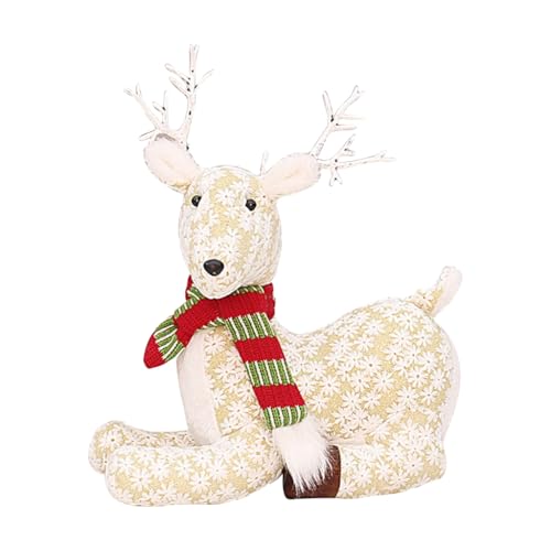 xbiez 30,5 cm / 35,6 cm / 53,3 cm großes Weihnachts-Rentier skandinavisch für Puppe für Festival, Urlaub, Dekoration, Zuhause, Tischdekoration, Partyzubehör xbiez 30,5 cm / 35,6 cm / 53,3 cm großes Weihnachts-Rentier skandinavisch für Puppe für Festival, Urlaub, Dekoration, Zuhause, Tischdekoration, Partyzubehör von xbiez