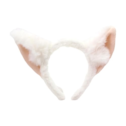 xbiez Anime Stirnband Cosplay Requisiten Welpe Haar Hoop Pelzig Welpe Haarstyling für Con Stirnband Welpe Tier Karneval von xbiez