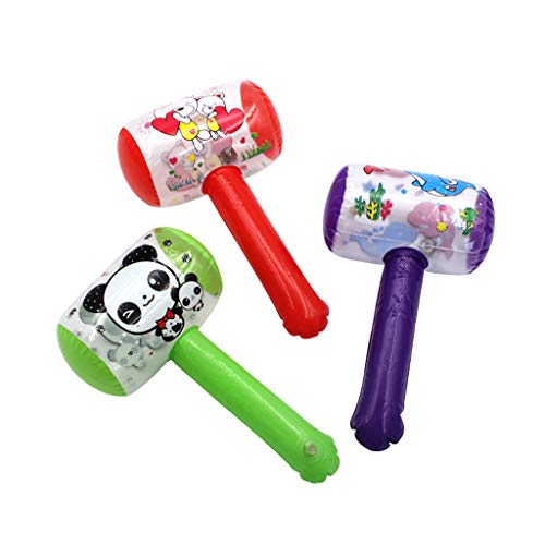 xbiez Aufblasbarer Hammer Mit Babyspielzeug Kinderspielzeug Party Aufblasbares Garn Zum Häkeln von xbiez