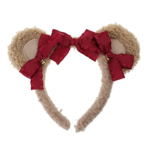 xbiez Bärenohren, Stirnband, Schleife, Dekoration, Plüschtierohren, Kopfbedeckung, Kostümzubehör für Kinder, Erwachsene, Cosplay, Partygeschenk xbiez Bärenohren, Stirnband, Schleife, Dekoration, Plüschtierohren, Kopfbedeckung, Kostümzubehör für Kinder, Erwachsene, Cosplay, Partygeschenk von xbiez