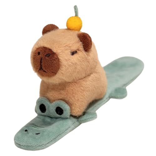 xbiez Capybaras mit Plüsch-Armband, lustiges Zubehör für Kinder, Cartoon-Armband, Foto-Requisiten xbiez Capybaras mit Plüsch-Armband, lustiges Zubehör für Kinder, Cartoon-Armband, Foto-Requisiten von xbiez
